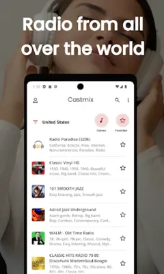Castmix - Podcast and Radio android App screenshot 3
